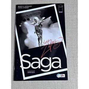 Saga Chapter 19 Diamond Retailer Summit Ed Variant SS Brian K. Vaughan Image